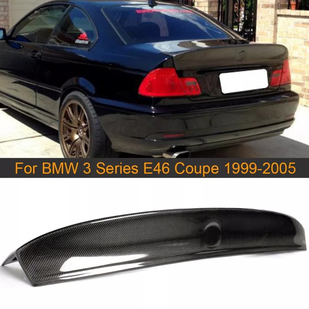 楽天市場】BMW 3シリーズ E46 クーペ カーボン リアスポイラー