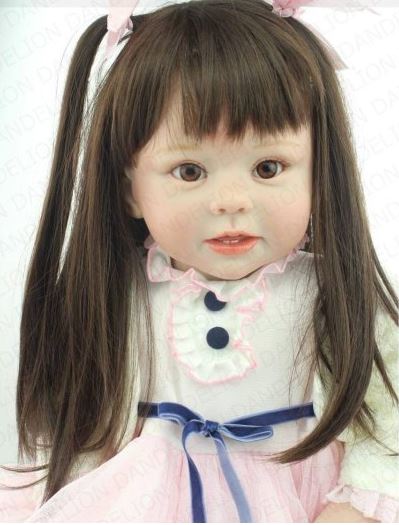 人形 トドラー人形 プリンセスドール リボーンドール 抱き人形 約70cm 衣装付き 黒髪ロングヘア 選べるアイカラー 女の子 Napierprison Com