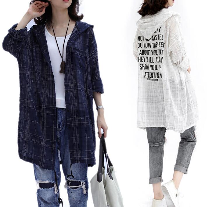都内で 紫外線対策 Uv対策 カーデ チェック柄 フード付き カット ロゴ ロング カーディガン ロングカーディガン カットカーディガン Uvカット 体型カバー 薄手 大きめ ゆったり 冷房対策 透け 春 夏 レディース 半袖 17xk1998 241news Com