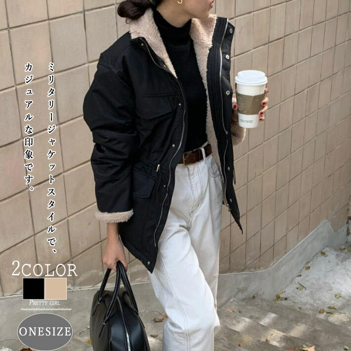 楽天市場】モッズコート コート レディース ファー付き 裏ボア