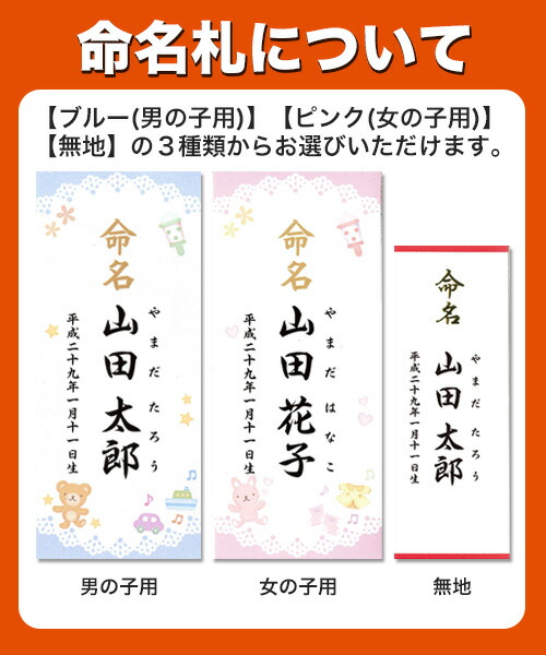 命名札について