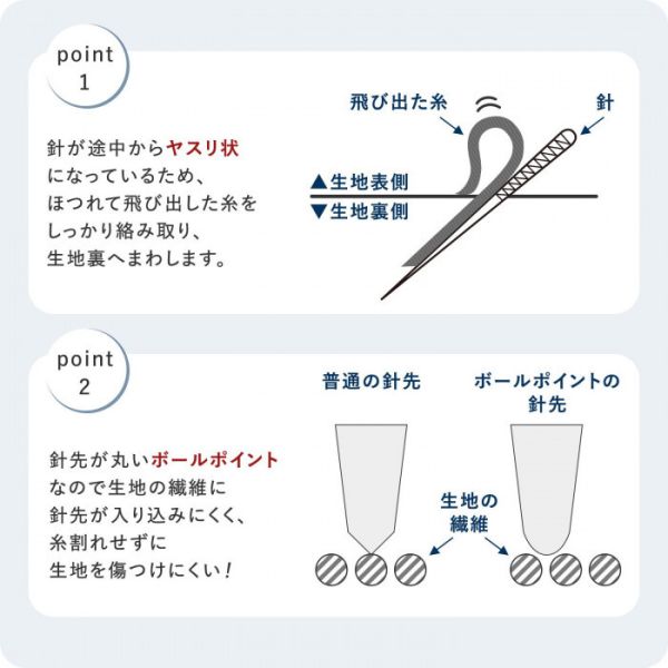 欲しいの カンタンほつれ直し針 太 細セット キャンセル 変更 返品不可 qdtek.vn