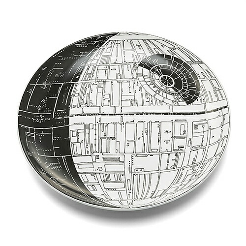 STAR WARS ビッグプレート スターウォーズ 大皿 皿 お皿 おさら 食器 プレート デス・スター 12645【ss】｜キャラクター雑貨　プレッツェル