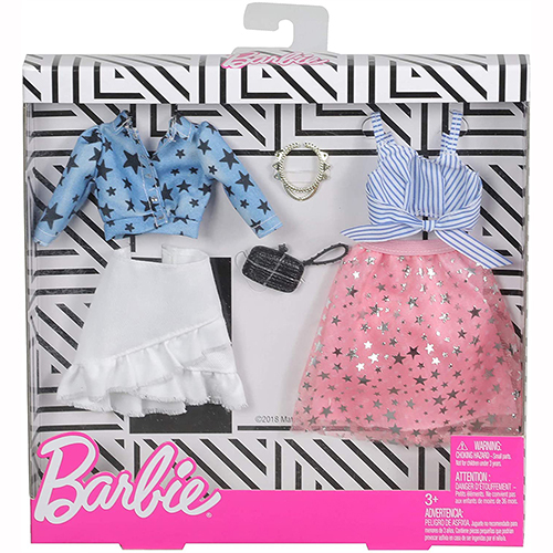 【楽天市場】バービー 着せ替え 洋服セット 全4種 15058 バービーグッズ Barbie 人形 服 セット ファッション コレクション