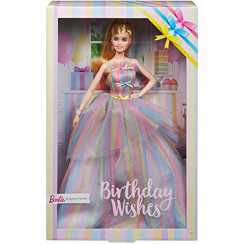 バービー シグネチャー 人形 コレクター バースデー ウィッシュ バービー 記念ドール ドール Mattel Barbie Signatur Birthdaywishes バービーグッズ ドレス コレクション おもちゃ 大人 雑貨 かわいい カラフル メール便不可 Medfited Org