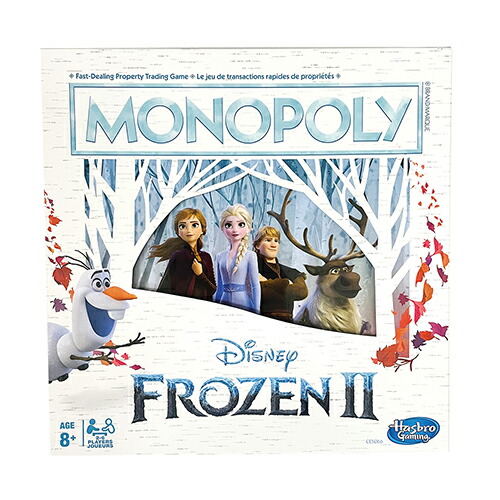 アナと雪の女王2 モノポリー ボードゲーム ゲーム おもちゃ Monopoly こども 大人 たのしい ディズニー アナ雪 エルサ アナ オラフ クリストフ スヴェン キャラクター グッズ ギフト プレゼント インポート 輸入品 Fitzfishponds Com