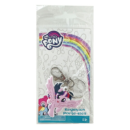 人気 マイリトルポニー ラバー チャーム キーホルダー トワイライトスパークル c ポニー グッズ キーチェーン かわいい ピンク 鍵 キャラクター 雑貨 輸入品 インポート アメリカ Mylittleponny Mlp Qdtek Vn