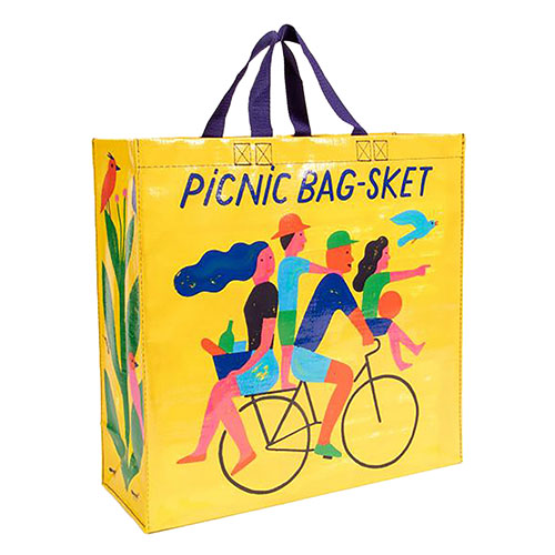 楽天市場】Blue Q ショッパートート ( Picnic Bag-sket ) pud973