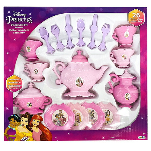 楽天市場】ディズニープリンセス おままごと ティーセット 8