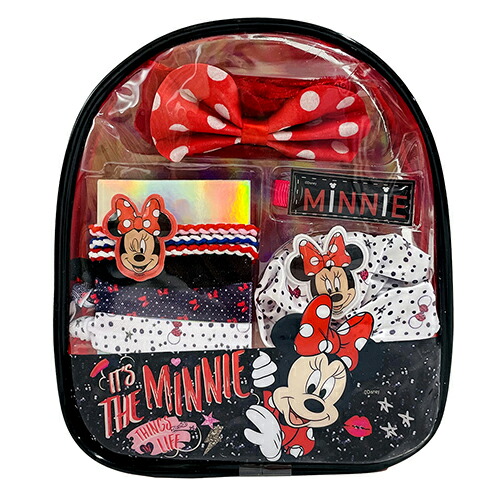 市場 ミニー シュシュ ミニリュック入り ターバン セット グッズ ヘアバンド ミニーちゃん ヘアゴム アクセ アクセサリー ぱっちん ヘアアクセサリー
