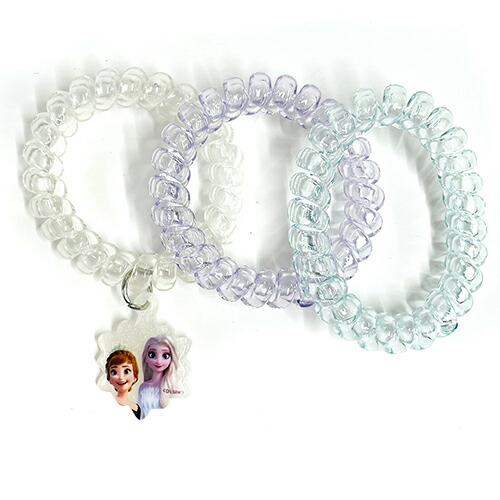 市場 アナと雪の女王 スパイラル ゴム アクセ カチューシャ スプリング ヘアアクセ アナ雪 スプリングヘアゴム コイル 2 セット ヘアゴム リボン