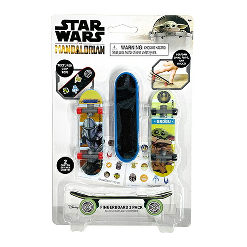 スターウォーズ ザ マンダロリアン 指スケ 16706 指スケボー 指スケートボード フィンガーボード FINGERBOARD おもちゃ こども 男の子 女の子 キッズ 大人 ヨーダ グローグー ベビーヨーダ ザチャイルド かっこいい Disney インポート 輸入品