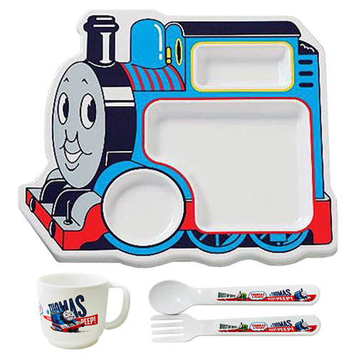 きかんしゃトーマス ランチプレート Yts0294 食器 スプーン フォーク トーマス セット ワンプレート コップ