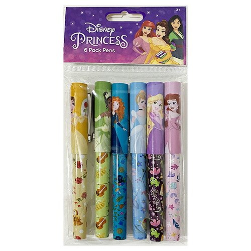 楽天市場】ディズニープリンセス メタルクリップペン ボールペン 18753