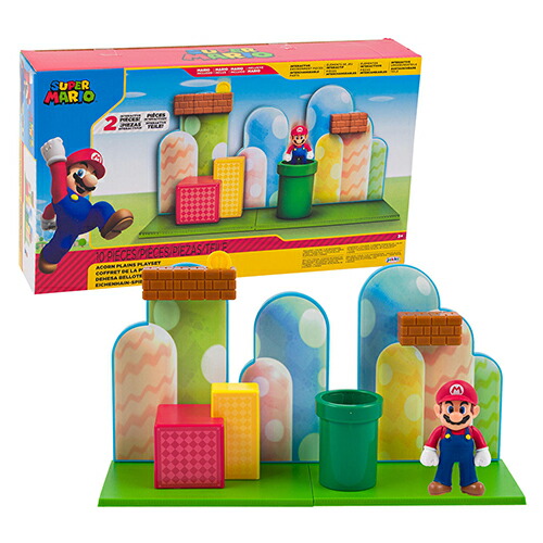 楽天市場】スーパーマリオ 10pc プレイセット マリオ付き