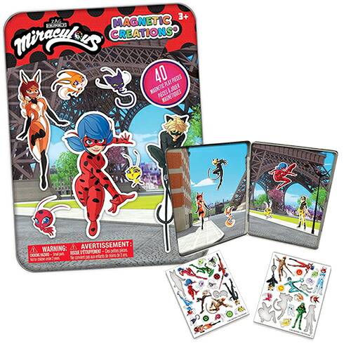 楽天市場】ミラキュラス レディバグ 缶入り チョーク セット 17138