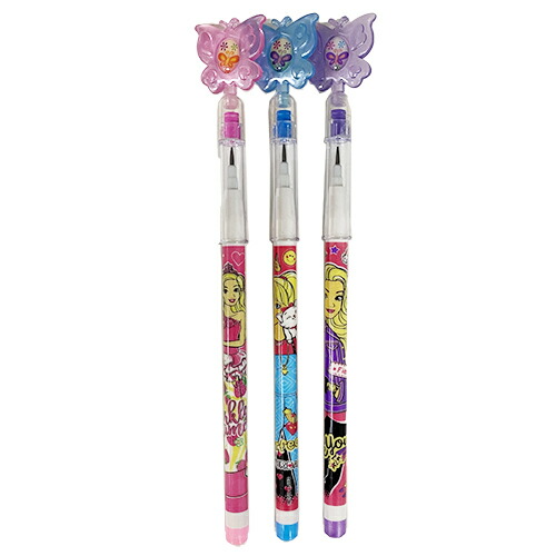 楽天市場】モンスターズインク ロケット 鉛筆 消しゴム付き 3本入り