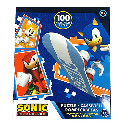 楽天市場】ソニック ジグソーパズル (100 ピース ) 18430b