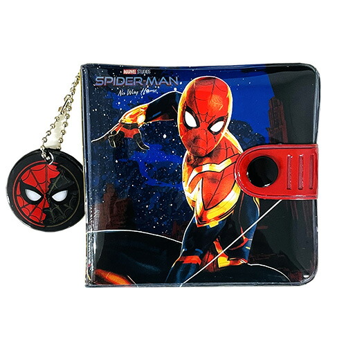 楽天市場】スパイダーマン ビニール 財布 ( 後ろブラック