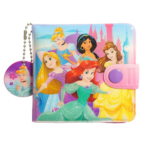 楽天市場】ディズニープリンセス 2つ折り 財布 （ 後ろ縦柄