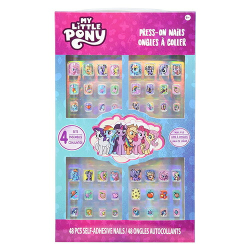 楽天市場】マイリトルポニー ネイルチップ ネイルシール セット 16456