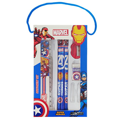 楽天市場】アベンジャーズ えんぴつ 消しゴム付き 12本入り