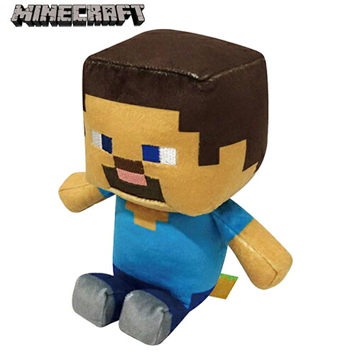 楽天市場】マインクラフト ぬいぐるみ ( スティーブ ) 16742 マイクラ