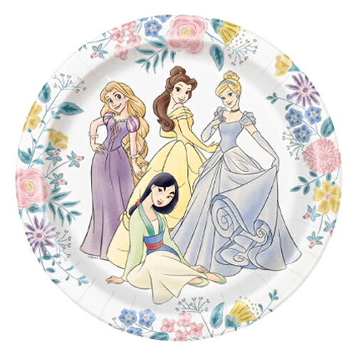楽天市場】ディズニープリンセス 紙皿 10