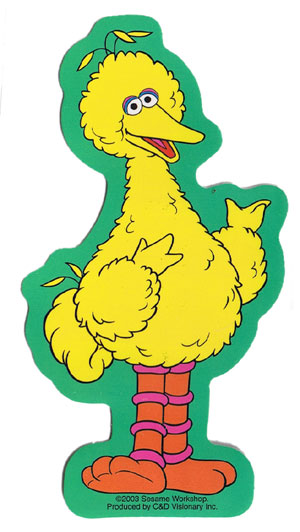 楽天市場 セサミストリート ステッカー ビッグバード シール Sesame Street Big Bird 黄色 キャラクター 雑貨 グッズ 送料無料 メール便配送 1714d キャラクター雑貨 プレッツェル