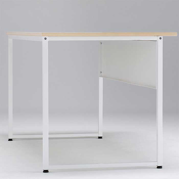 値引きする ワークデスク Sfd 147 オフィス家具 ホワイトフレーム 天板ホワイト 横幅1400mm 奥行700mm 高さ700mm 日本製 シンプル 平机 事務机 Pcデスク ワークデスク コード落し付 事務所用品 オフィス用品 コード落とし付 安い Reltexir Com