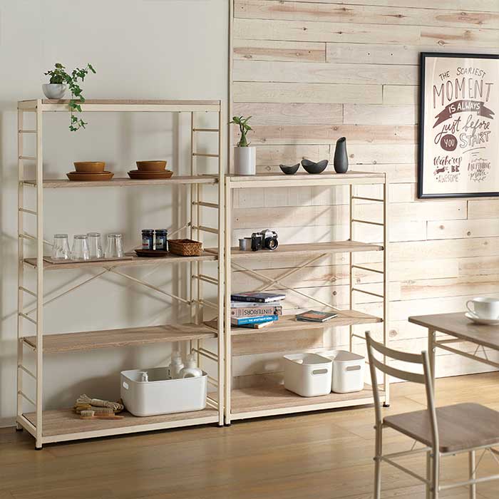 フリーラック Vkr 5 5段ラック オープンラック 収納家具 リビング ワークスペース 玄関 ディスプレ ラック ディスプレイシェルフ 木目棚 スチールラック 本体カラー2色 ディスプレイ ディスプレー フリーシェルフ 収納ラック 送料無料 多目的収納 Butlerchimneys Com