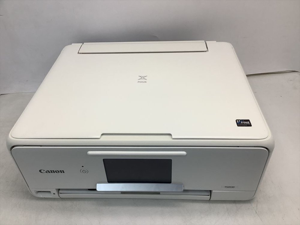 【中古】キヤノン インクジェット複合機TS8130 WHITE PIXUSTS8130WH