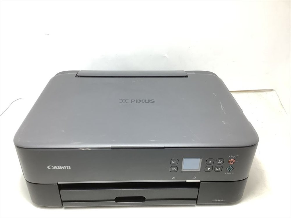【中古】キヤノン Canon 印刷工 A4インクジェット練りあわせる機 PIXUS TS5430 黒いこと 2021年模範例 テレ細工物向け 4色・押し並べて型・相応うインキBC-360/361続きもの