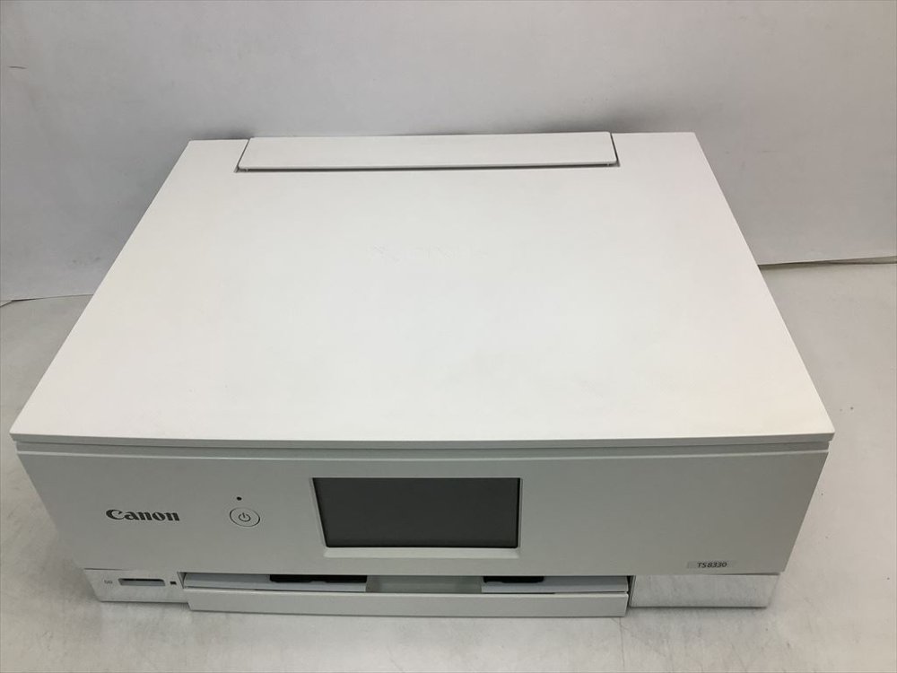 【中古】旧模範例 Canon 印刷工 A4インクジェット練りあわせる機 PIXUS TS8330 白いこと