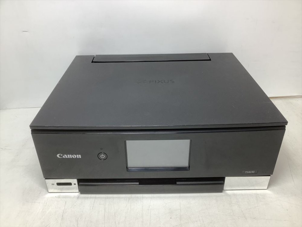 【中古】旧模範例 Canon 印刷工 A4インクジェット練りあわせる機 PIXUS TS8230 黒いこと