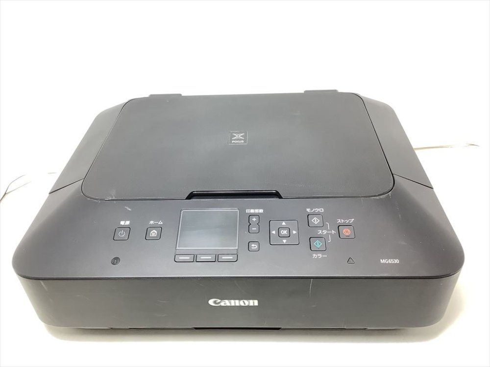 【中古】旧モデル Canon インクジェットプリンター複合機 PIXUS MG6530 BK