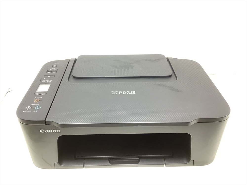 【中古】キヤノン Canon プリンター A4 インクジェット複合機 TS3730 BLACK Wi-Fi対応 テレワーク 対応インクBCI-366/365シリーズ 【2024年秋冬モデル】