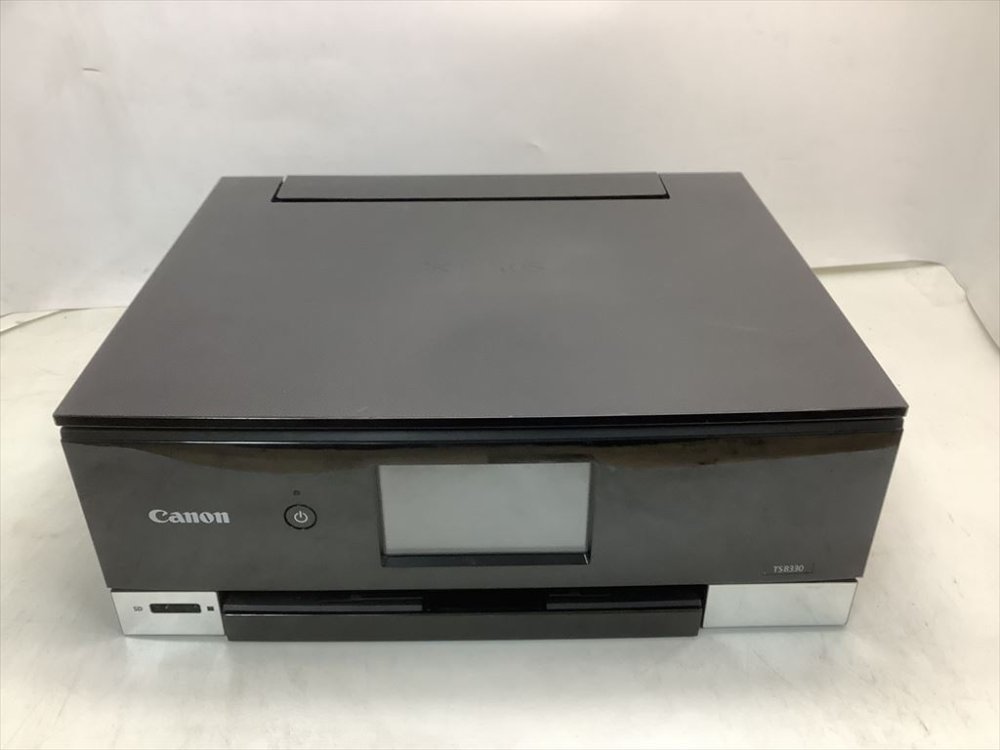 【中古】旧模範例 Canon 印刷工 A4インクジェット練りあわせる機 PIXUS TS8330 黒いこと