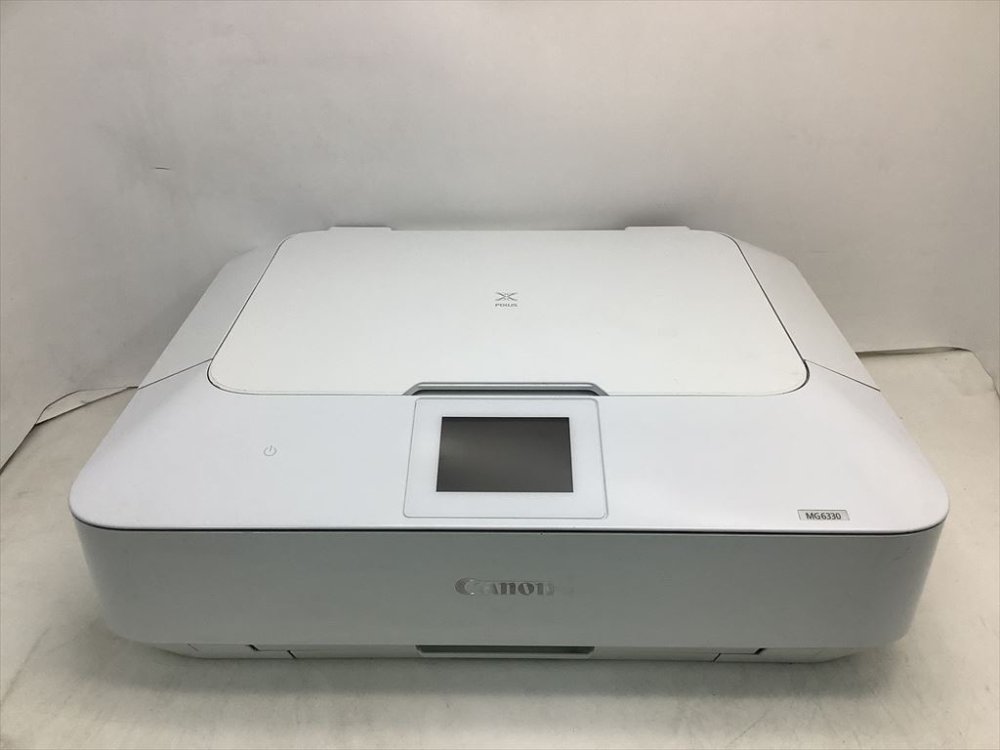 【中古】Canon インクジェット練り合わせる機 PIXUS MG6330 白いこと