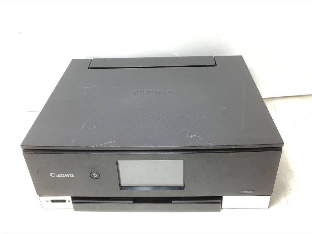 【中古】旧模範例 Canon 印刷工 A4インクジェット練りあわせる機 PIXUS TS8330 黒いこと