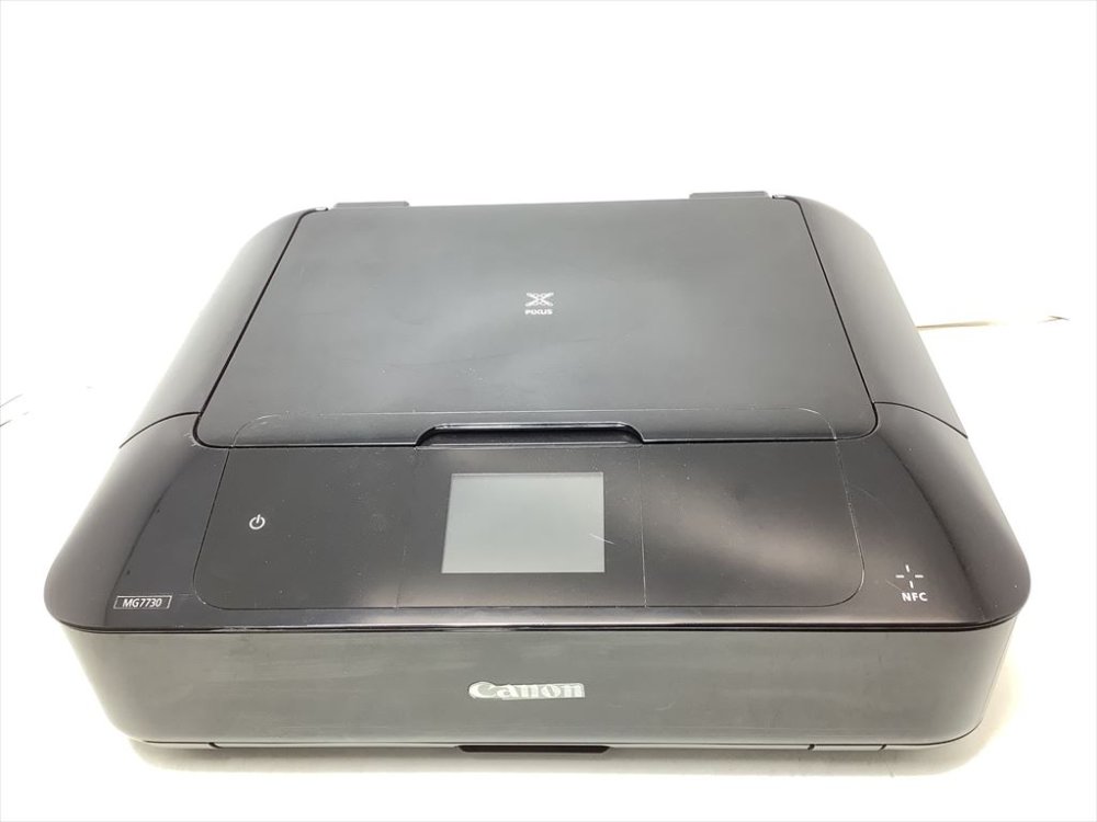 【中古】旧モデル Canon インクジェットプリンター複合機 PIXUS MG7730 BK ブラック