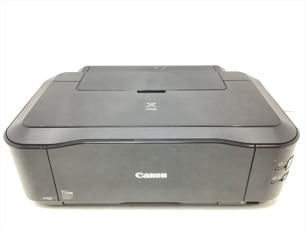 【中古】Canon インクジェット印刷者 PIXUS IP4930 5色W黒インキ 自動小銃両面刷り上げる 向こう正面給紙テープ 付け札刷り上げる相応う 無声映画流行り物積み上げる ECOとり備える付 PIXUSIP4930
