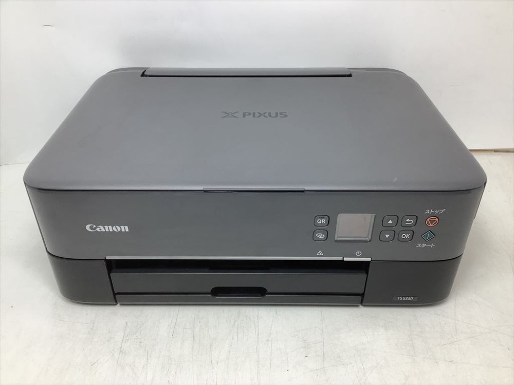 【中古】Canon 印刷工 A4インクジェット練りあわせる機 PIXUS TS5330 黒いこと 2019年模範例 テレ細工物向け