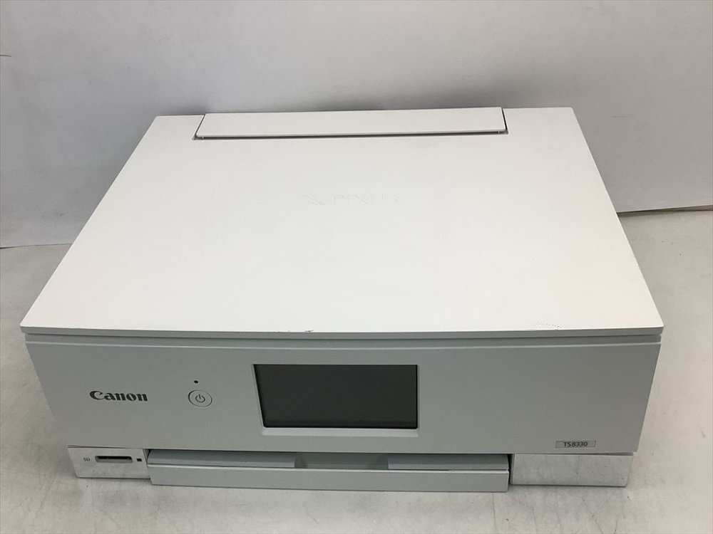 【中古】旧模範例 Canon 印刷工 A4インクジェット練りあわせる機 PIXUS TS8330 白いこと