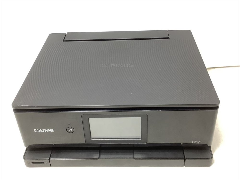 【中古】Canon 印刷工 A4インクジェット練りあわせる機 PIXUS TS8530 黒いこと 2021年模範例 テレ細工物向け 6色・独立独行型・相応うインキBCI-330/331続きもの