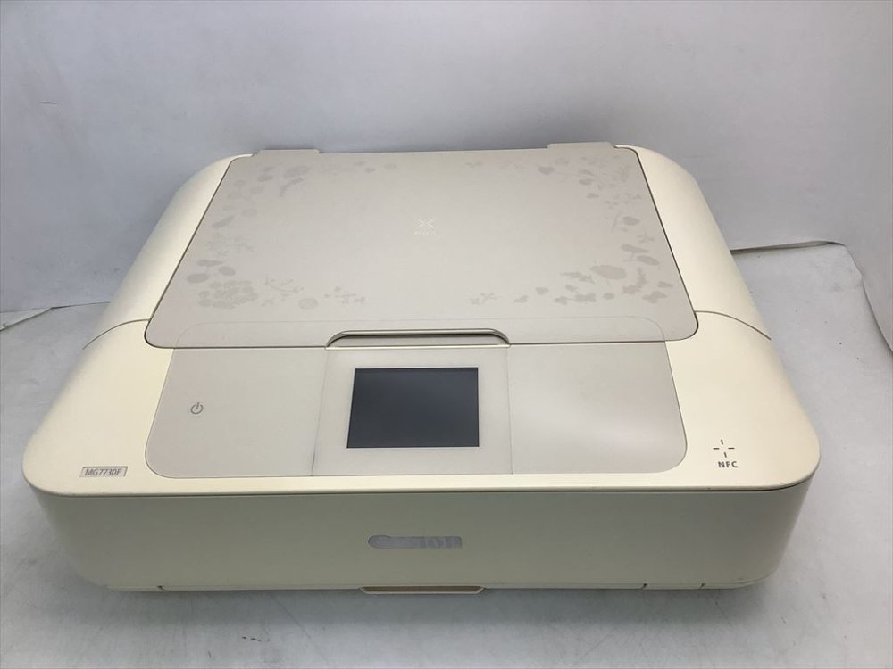 【中古】Canon キヤノン インクジェット練りあわせる機 ピクサスアトリエ PIXUSMG7730F エクリュベージュ