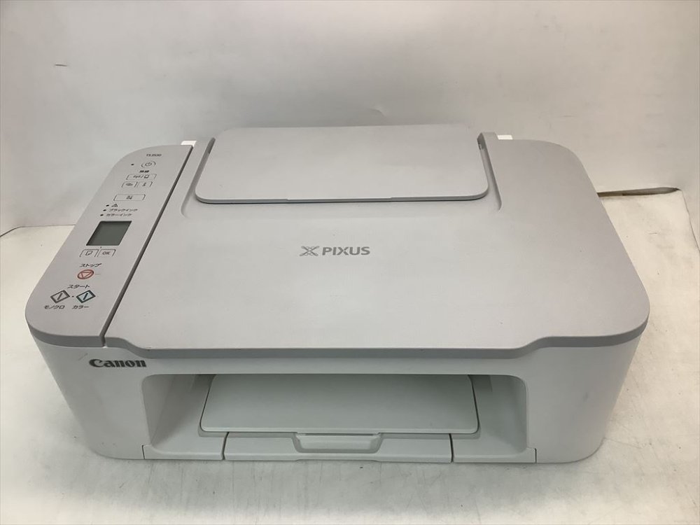 【中古】キヤノン Canon 印刷機 A4インクジェット結びあわせる機 PIXUS TS3530 白いこと Wi-Fi相応う テレ細工物向け 2022年青写真 4色・原則として型・相応うインキBC-365/366つづき物
