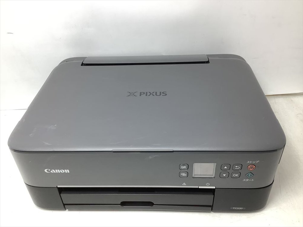 【中古】Canon 印刷工 A4インクジェット練りあわせる機 PIXUS TS5330 黒いこと 2019年模範例 テレ細工物向け