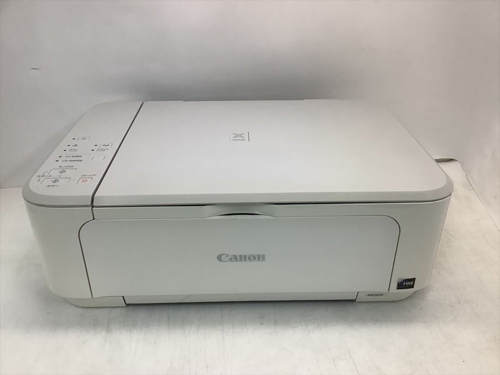 【中古】旧青写真 Canon インクジェット印刷機結びあわせる機 PIXUS MG3630 WH 白いこと