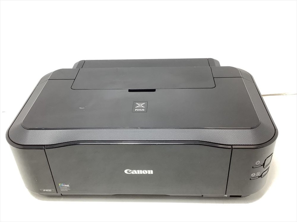 【中古】Canon インクジェット印刷者 PIXUS IP4930 5色W黒インキ 自動小銃両面刷り上げる 向こう正面給紙テープ 付け札刷り上げる相応う 無声映画流行り物積み上げる ECOとり備える付 PIXUSIP4930